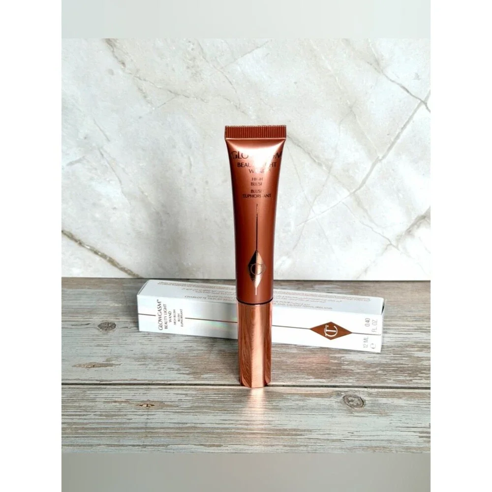 New ✨ Charlotte Tilbury Glowgasm Beauty Light Wand liquid hybrid blush, Pinkgasm